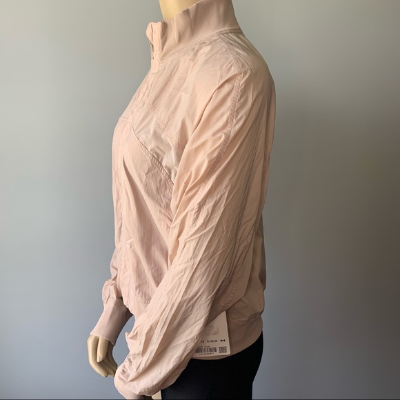 NWT LULULEMON PASTEL PINK SERVE IT ATHLETIC JACKET - Picture 7 of 10